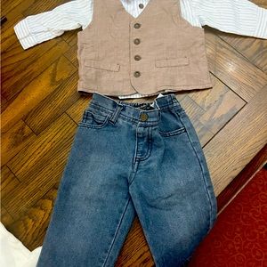 Wendy Bellessimo 6 month Infant Boy matching 3 piece set